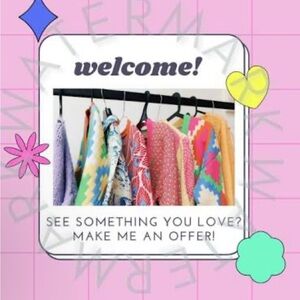 Welcome to my closet!